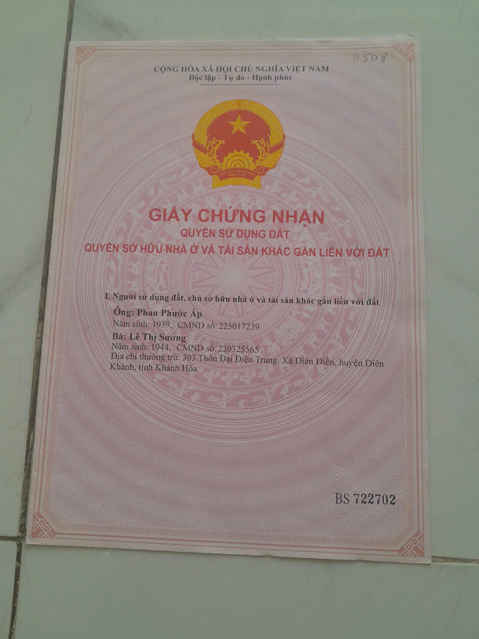 Chủ cần bán nhanh căn nhà đường hương điền trung tâm , gần KĐT VCN Phước Hải , Nha Trang