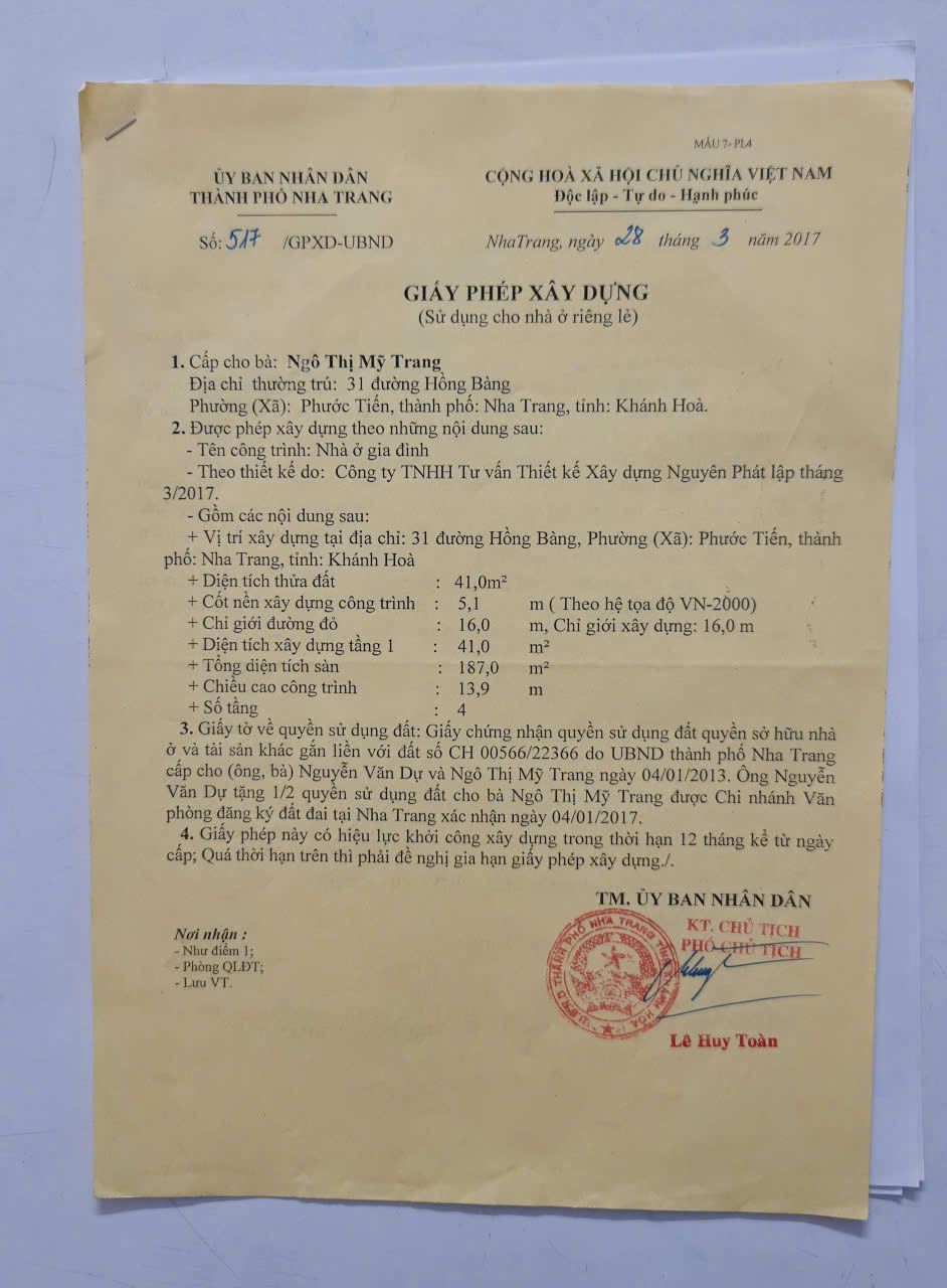 🌈Bán Nhà 4 Tầng Mặt Tiền Đường Hồng Bàng, Nha Trang